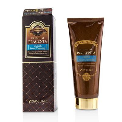 

3W CLINIC - Premium Placenta Clear Foam Cleansing 180ml6oz