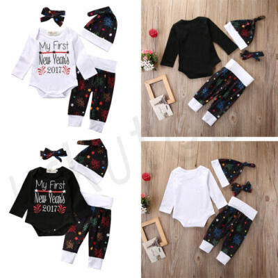 

Pretty Newborn Infant Baby Girl Outfits Clothes Romper BodysuitPants Leggings