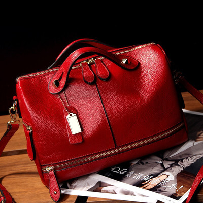 

LKX New PU Leather Boston Women Handbags Cheap Female Single Shoulder Bag Fake Designer Shop Online Bags In China Free Shipping