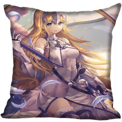 

Fairy Tail Pillow Cover Bedroom Home Office Decorative Pillowcase Square Zipper Pillow Cases Satin Fabric No Fade