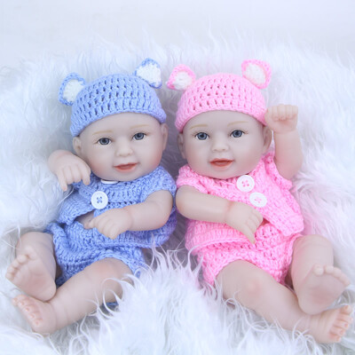 

Lifelike 23 Inch Full Silicone Reborn Baby Doll Realistic Baby Reborn Boneca Menina Wholesale Kids Birthday Gifts