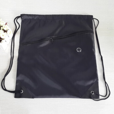 

Drawstring Backpack Bag With Earphone Hole Storage Bag Suitable for Gym Picnic Travel Beach Swimming Outdoor Sports