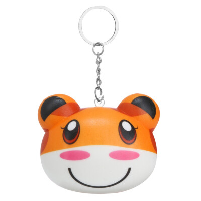 

Tailored Squishies Kawaii Cartoon Animal Slow Rising Cream Scented Keychain Stress Relief