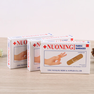 

100PCSBox New Band Aid Wound Dressings Sterile Hemostasis Stickers First Aid Bandage Heel Cushion Adhesive Plaster