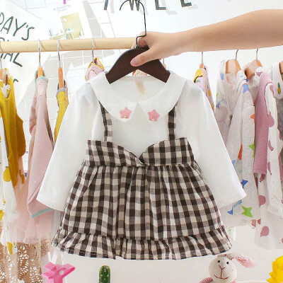 

Baby Dress Autumn Fashion Newborn Baby Girl Clothes 0-3 Years Old Cute Infant Clothes 1 year birthday Baby Girls Dresses