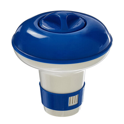 

JPGIF 5 inch Deluxe Large Blue&White Floating Swimming Pool Chlorine Dispenser