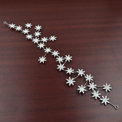 

Exquisite Elegant Sparkly Crystal Star Tiara Hair Hoop Silver Plated Headwear