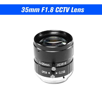 

35mm Lens F18 CS Mount 50 MegaPixel 175 Degree Lens Infrared Night Vision For CCTV Security Camera Industrial lens