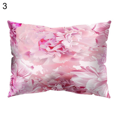 

Multicolor Peony Flower Pillow Case Cushion Cover Sofa Bed Car Cafe Decoration