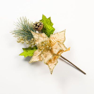 

Christmas Tree Decoration Supplies Simulation Pine Cone Flower Arrangement Gift