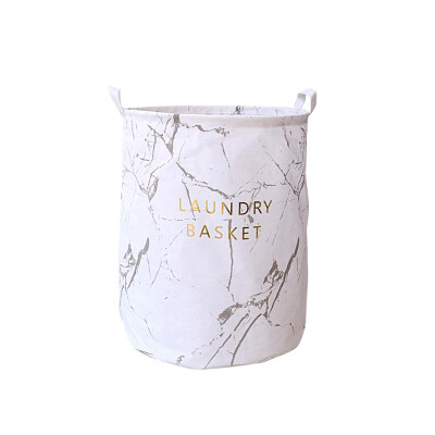 

Fresh Style Dirty Clothes Folding Storage Bucket Large Capacity Water-Resistant Coating Laundry Toy Storage Basket