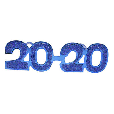 

Exquisite 2020 New Year Digital Party glass Photo Accessories For Birthday Party Props Dancing Party Costume Cosplay Accessory