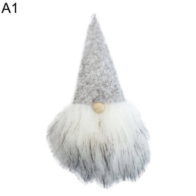 

Christmas Santa Lucky Gnome Ornament Festival Party Xmas Window Showcase Doll