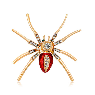 

Animals Brooch Pins Bee Rabbit Octopus Cat Owl Bird Cat Enamel Brooches for Women Men Crystal Brooch