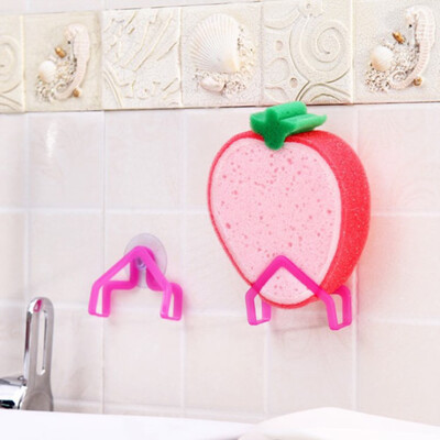 

JPGIF 2Pcs Dish Cloths Rack Suction Sponge Holder Clip Rag Storage Rack