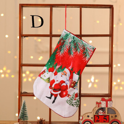 

Tailored Christmas Stockings Mini Socks Santa Candy Gift Bag Christmas Tree Decorations