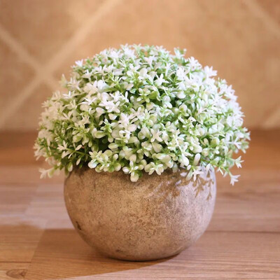 

Durable Environmentally Friendly Artificial Simulation Bonsai Flowers Tree Pot Fake Potted Plant Home Table Decoration