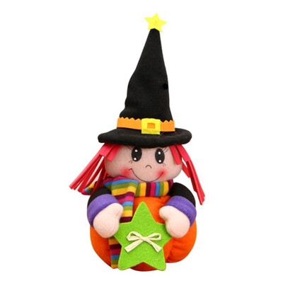 

Cute Halloween Decoration Party Halloween Pumpkin Plush Dolls Home Decor