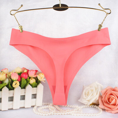 

5color Gift Womens Sexy lingerie Thongs G-string Underwear Panties Briefs Ladies T-back 1pcsLot Seamless Panties majtki damskie