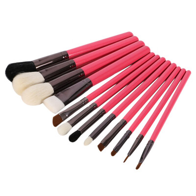 

Professional Makeup Powder Foundation Eyeshadow Eyeliner Lip Brushes Set Brush Tool For Gift