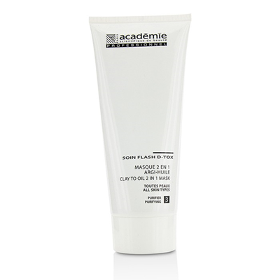 

ACADEMIE - Clay To Oil 2 in 1 Mask - For All Skin Types Salon Size 200ml67oz