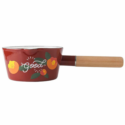 

Toponeto Mini Milk Pan Saucepan Boiling Soup Pot Practical Non-stick Stockpot Cooking Pot