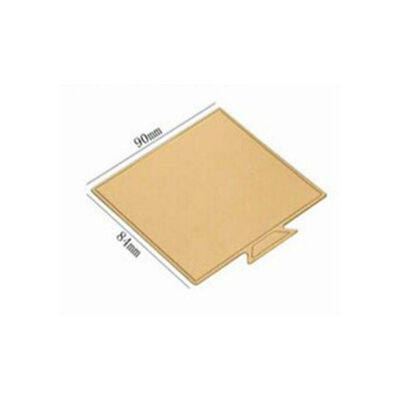 

100 Piecesset Of Gold Mousse Bottom Foam Cake Bottom Plate Cardboard Multi-shape Dessert Tray Christmas Cake Decoration Tool CM