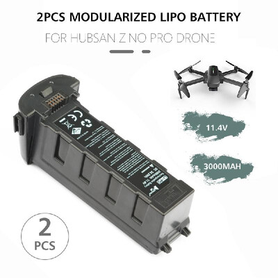 

2PCS 114V 3000mAh Spare Intelligent Modularized Lipo Battery for Hubsan Zino Pro GPS Drone