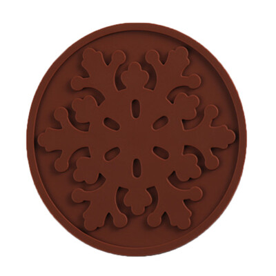 

Toponeto Fashion Silicone Heat Insulation Coffee Tea leaves Cup Mug Mat Pad Coaster Blue