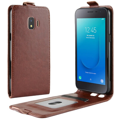 

for Samsung Galaxy J2 Core Flip Leather Case for Samsung Galaxy J2 Core J260 SM-J260GDS Retro Wallet Case Leather Cover Cases