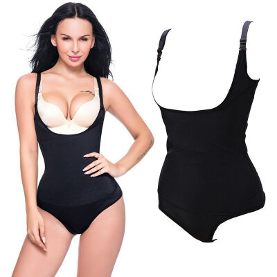 

SLIMBELLE Women Full Body Shaper Waist Trainer Cincher Underbust Girdle Slimming Shapewear Black