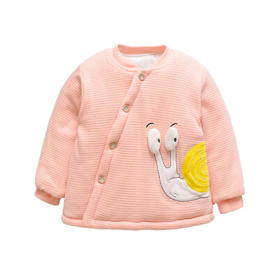 

Winter Baby Clothes Children Kids Winter Warm Thicken Baby Boy Girl Long Sleeve Cartoon Print Jacket Outerwear Coat