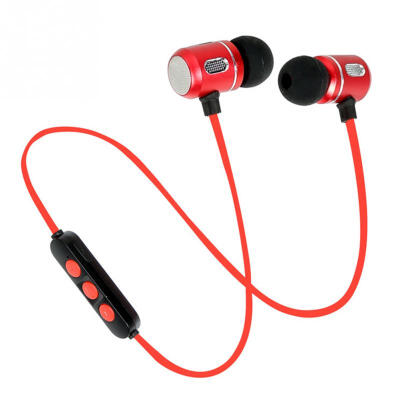 

New Hot Sale XT-9 Wireless Bluetooth 41 Magnetic Sports Earphone Headset Stereo Headphones Mic High quality