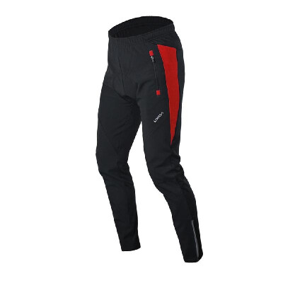 

Lixada Mens Outdoor Cycling Pants Winter Thermal Breathable Comfortable Trousers with Padded Cushion Riding Sportswear