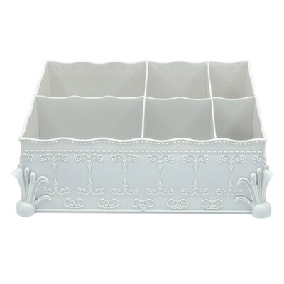 

Toponeto Retro Acrylic Makeup Cosmetic Storage Box Case Brush Pen Pencil Holder