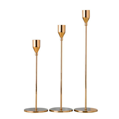 

1set Candlestick 9"114"13" ingle Head Tall Decorative Candle Holder Centerpiece Table Decor for Home Party Wedding Dinning