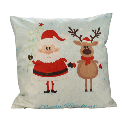 

Tailored The New Color Lights Christmas Pillow LED Lights Pillow Creative Printing LinenZ