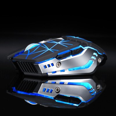 

7 Color Breathing Light Wireless Gaming Mouse Optical Travel Mice With USB Receiver For NotebookPCLaptopComputer