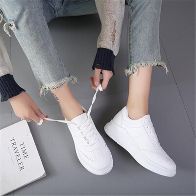 

Women Little white shoes summer Thick sole casual sneakers