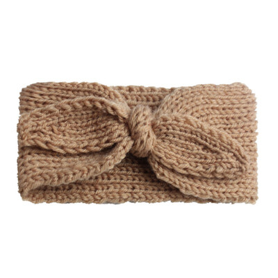 

Baby Cute Rabbit Ears Knit Hairband Baby Hair Accessories New Knitting Headbands For Girls Children Elastic Headwear 0-6Y