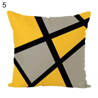 

45x45cm Rhombus Design Cushion Cover Pillow Case Home Cafe Sofa Bed Car Decor
