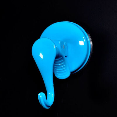 

Colorful ABS Vacuum Traceless Hooks No Drilling Suckers Suction Cup Hanger Holders Towels Bag Caps