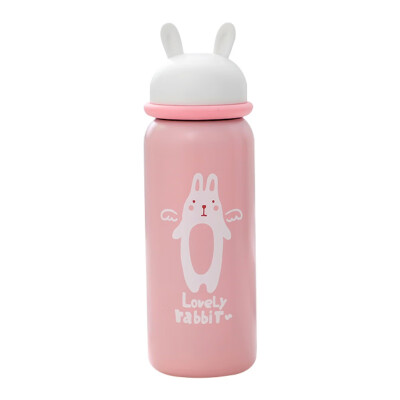 

Exquisite Cute Rabbit Insulation Water Bottle Stainless Steel Leak-Proof Vacuum Flasks Portable Thermos