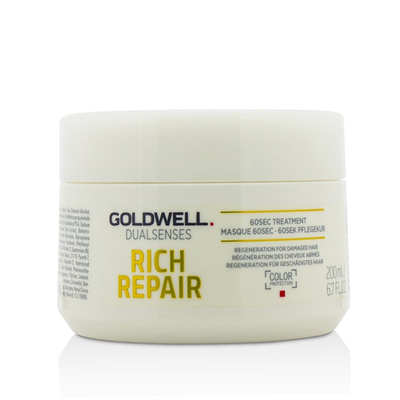 

GOLDWELL - Dual Senses Rich Repair 60Sec Treatment Regeneration For Damaged Hair 200ml67oz