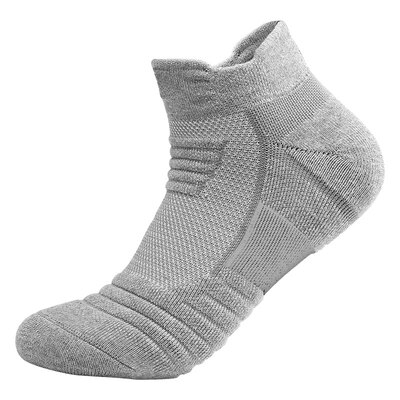 

1pair Running Socks Sports Basketball Football Cycling Men Women Anti Slip Breathable Moisture Wicking Thick Seamless Athletic