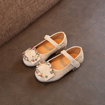 

Children Shoes Girls Princess Shoes Spring Autumn Newlu Baby Girls Sneakers Kids Dress Shoes PU Leather