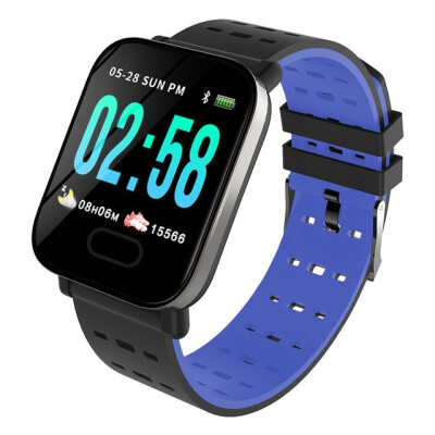 

A6 Smart Watch blood pressure fitness tracker Pedometer Heart Rate Monitor Waterproof Bluetooth Smartwatch for Android IOS