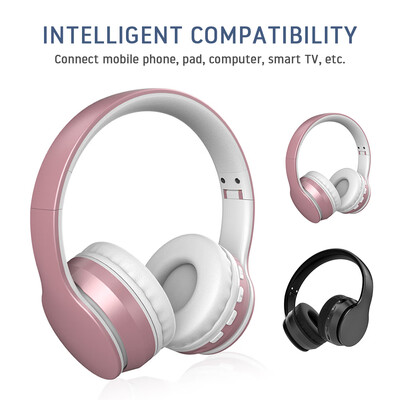 

Willstar S19 Bluetooth Headphone Black Rose Gold
