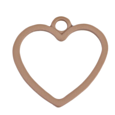

Diy Korean Jewelry Accessories Spray Paint Alloy Sweet Love Small Pendant Accessories