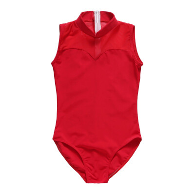 

Kids One Piece Top Bodysuit Dancewear Vest Children Sleeveless Leotard For Gymnastics Ballet